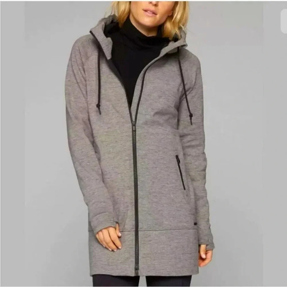 Athleta Stronger Long Hoodie Size XS - Picture 1 of 10